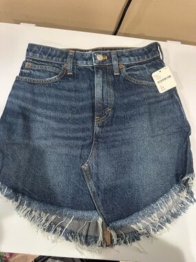 Women’s Dark Blue Denim Jeans skirt